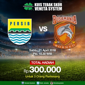 Liga-1-Indo-2018-Persib-VS-Pusmania-borneo-fc-kuis-tebak-skor-tebak-sekor-kuis-online-berhadiah-auang-tunai