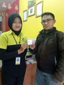 penyerahan hadiah undian emas undian emas beli tinta printer hp epson canon brother berhadiah emas batangan